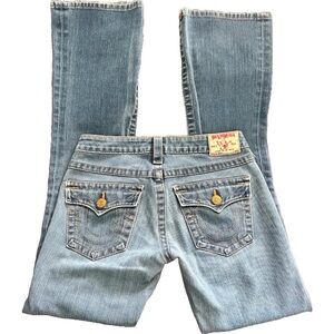 (SOLD) True Religion Joey Flare Skinny Jeans